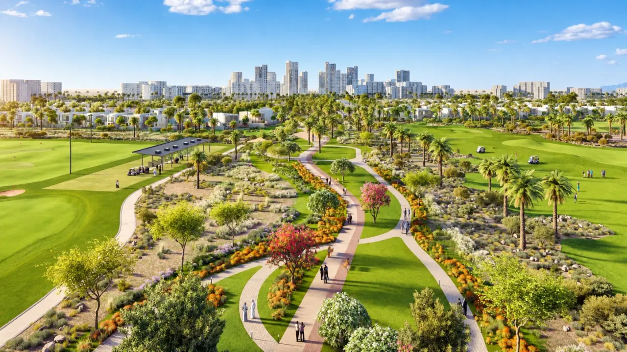 Golf View 2-Bedroom Open Plan Apartment for Sale in Golf Trails, Emaar South gallery 2
