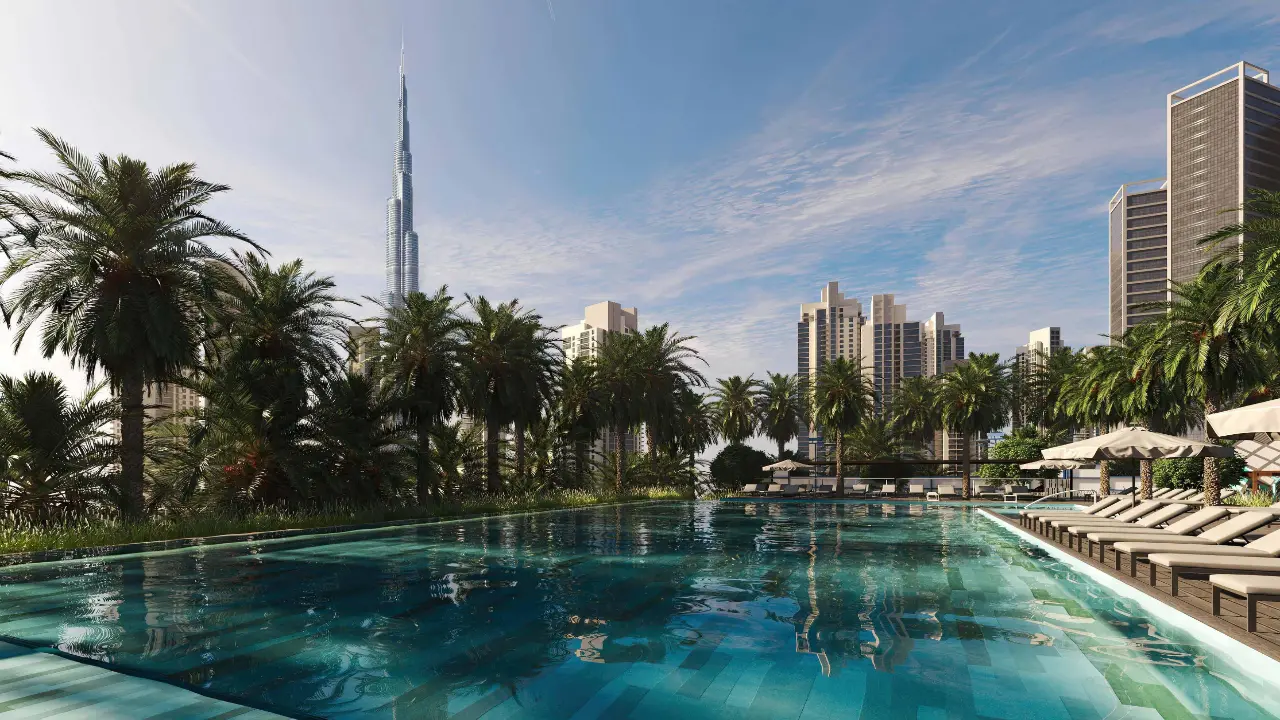 Burj Khalifa View 2-Bedroom Elegant Apartment for Sale in The Edge Tower A, Business Bay gallery 2