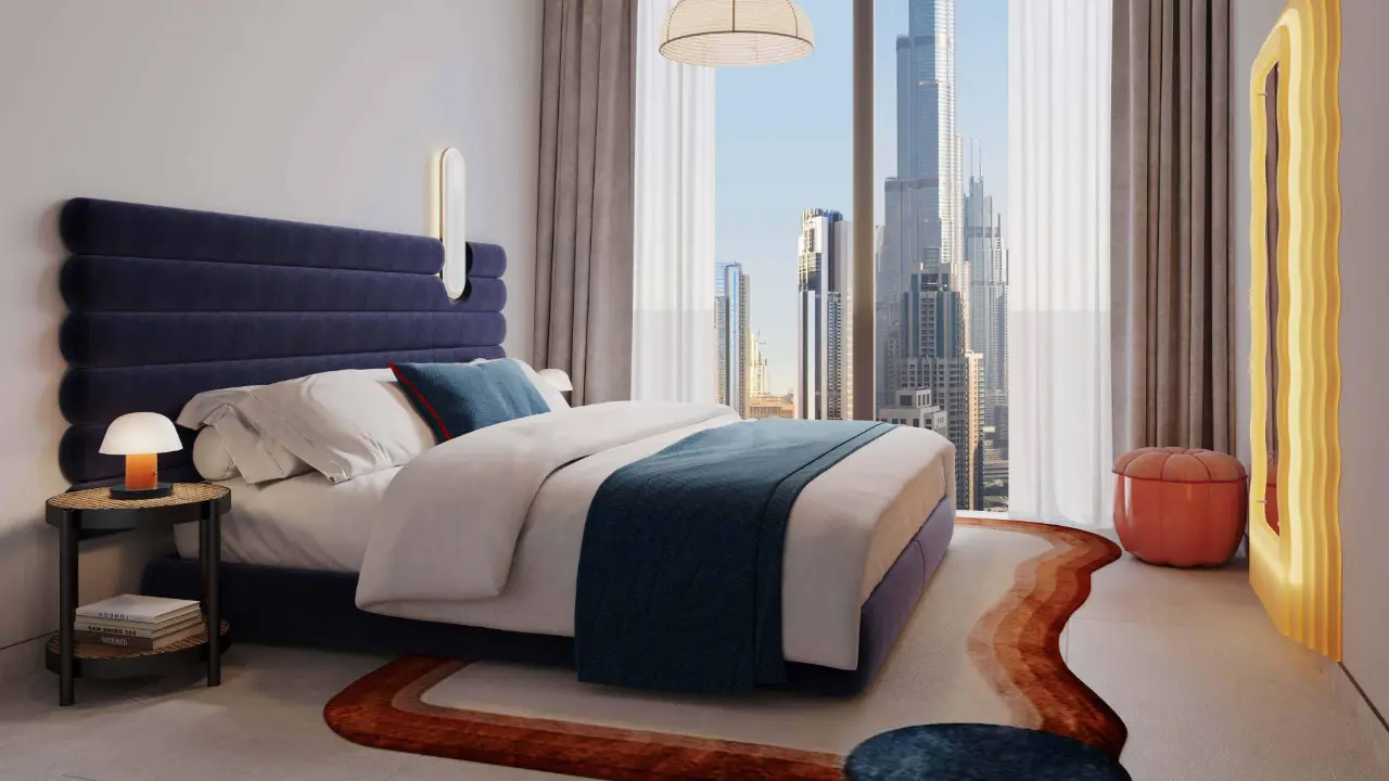 Burj Khalifa View 2-Bedroom Elegant Apartment for Sale in The Edge Tower A, Business Bay gallery 8