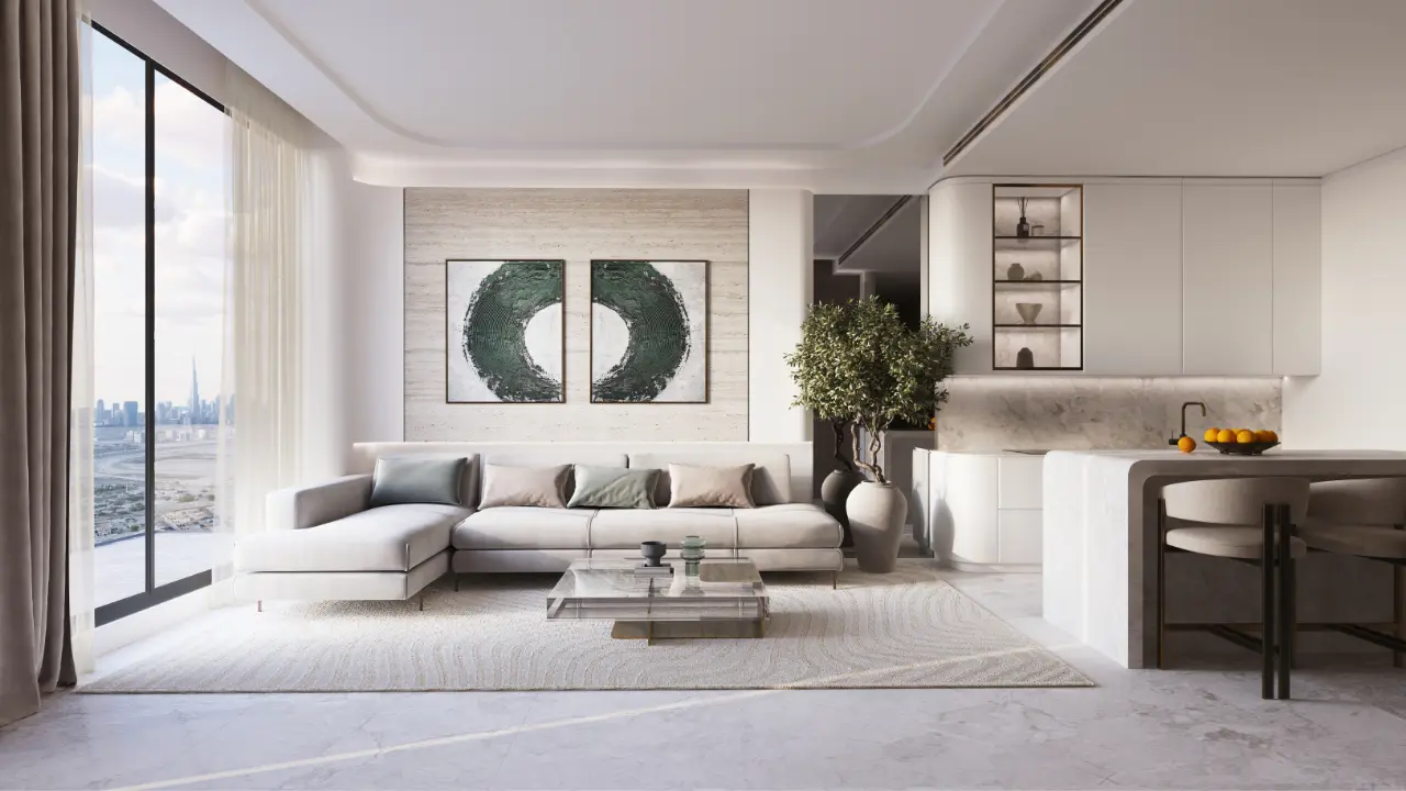 Modern 2-Bedroom Apartment for Sale in Binghatti Pinnacle, Al Jaddaf gallery 9