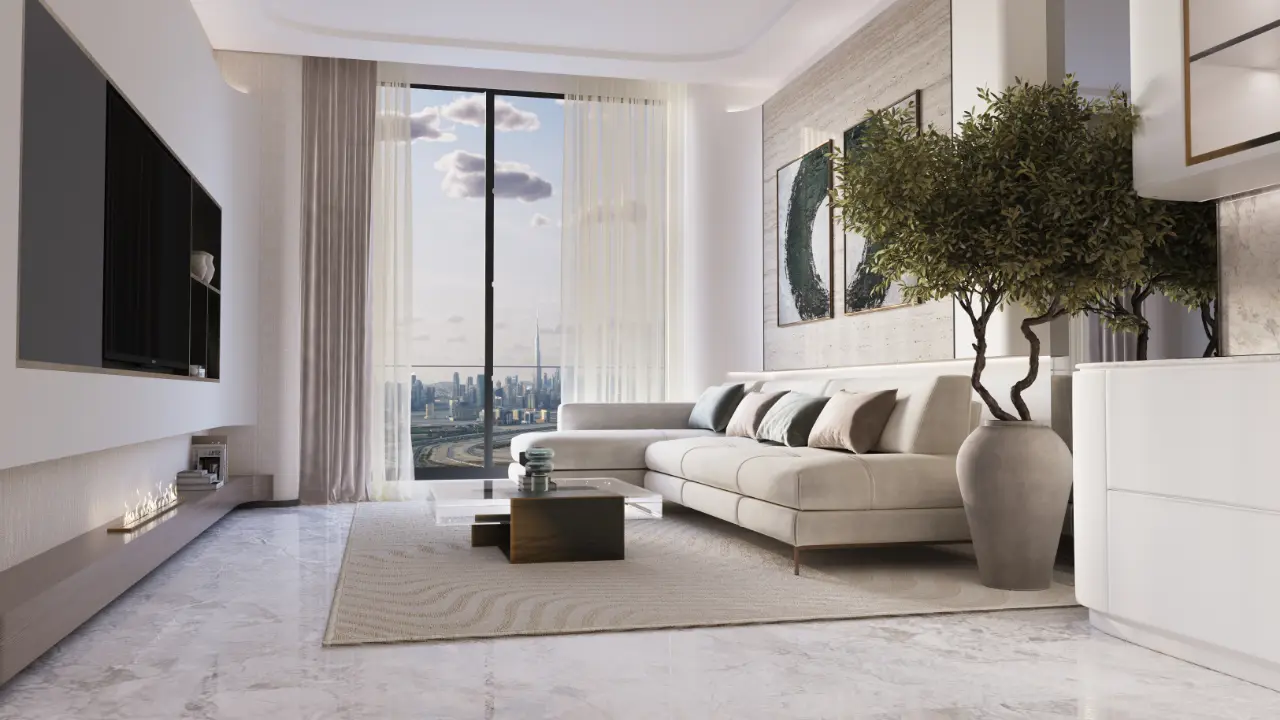 Modern 2-Bedroom Apartment for Sale in Binghatti Pinnacle, Al Jaddaf gallery 6