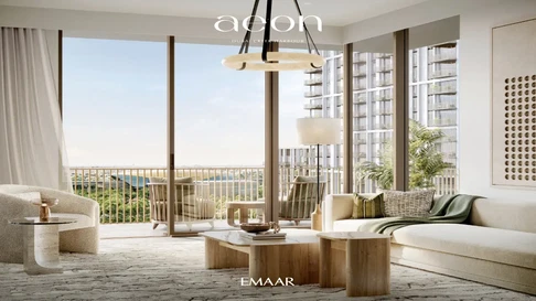 Marina View 2-Bedroom Elegant Apartment for Sale in Aeon Tower 2, Dubai Creek Harbour gallery 3