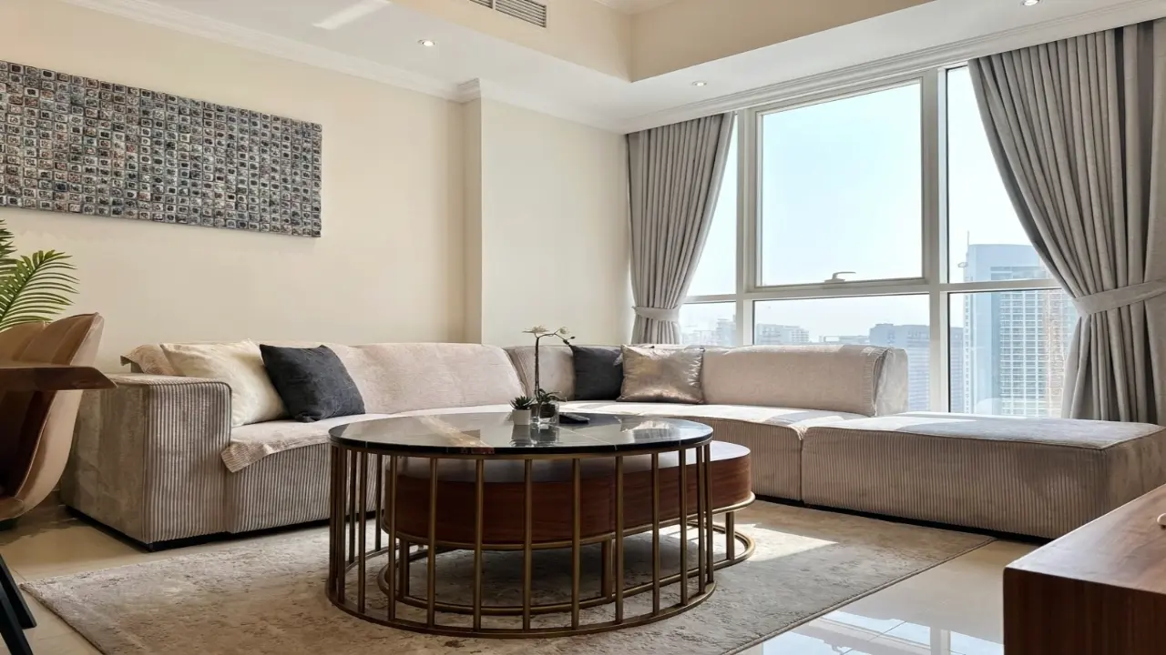 Furnished 2-Bedroom Exclusive Apartment for Rent in Dunya Tower, Downtown Dubai gallery 1