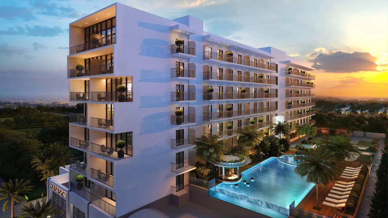 Park View 2-Bedroom Furnished Apartment for Sale in Evergreens, Damac Hills 2 gallery 2