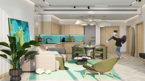 Park View 2-Bedroom Furnished Apartment for Sale in Evergreens, Damac Hills 2 gallery 8