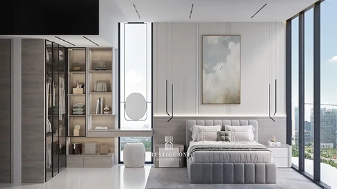 Роскошная двухкомнатная квартира с видом на город в жилом комплексе The Boulevard от Prestige One, DLRC, продается. галерея 1