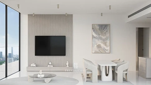 Роскошная двухкомнатная квартира с видом на город в жилом комплексе The Boulevard от Prestige One, DLRC, продается. галерея 12
