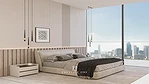 Роскошная двухкомнатная квартира с видом на город в жилом комплексе The Boulevard от Prestige One, DLRC, продается. миниатюра галереи 9