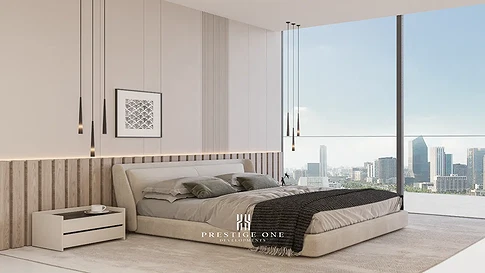Роскошная двухкомнатная квартира с видом на город в жилом комплексе The Boulevard от Prestige One, DLRC, продается. галерея 9