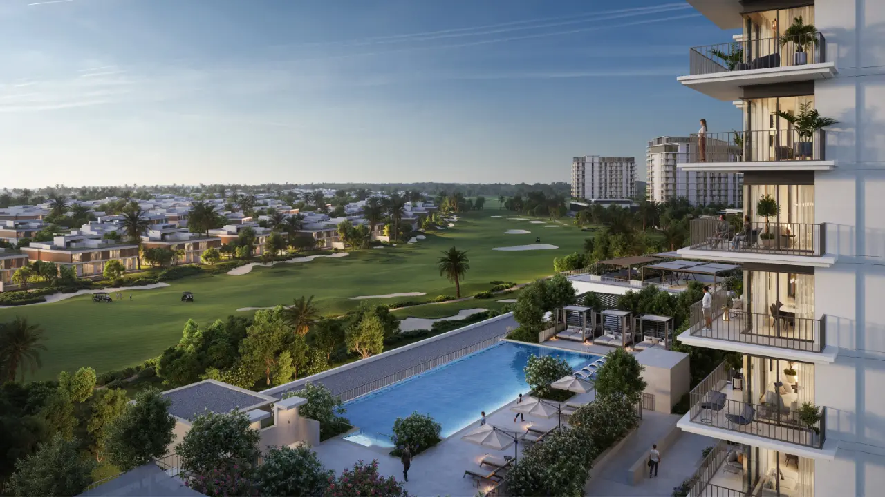 Modern 3-Bedroom Apartment for Sale in Golf Verge Building A, Emaar South gallery 5
