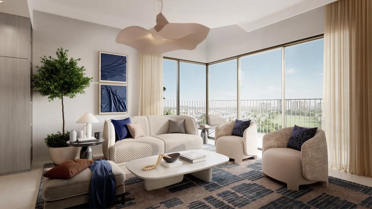 Modern 3-Bedroom Apartment for Sale in Golf Verge Building A, Emaar South gallery 1