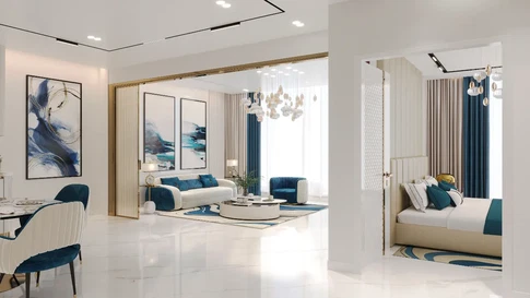 Luxury 3-Bedroom Furnished Apartment for Sale in Sparklz Tower A, Al Furjan gallery 1