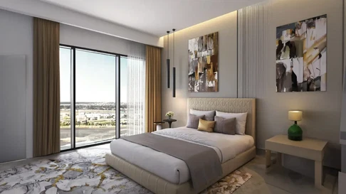 Golf Views 3-Bedroom Luxury Apartment for Sale in Golf Greens 1, DAMAC Hills gallery 1