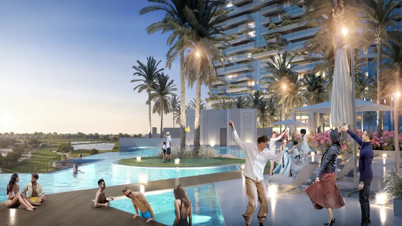 Golf Views 3-Bedroom Luxury Apartment for Sale in Golf Greens 1, DAMAC Hills gallery 8