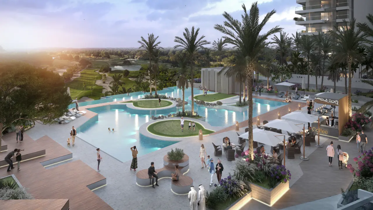 Golf Views 3-Bedroom Luxury Apartment for Sale in Golf Greens 1, DAMAC Hills gallery 5