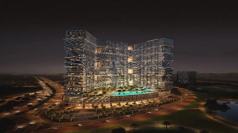 Продается просторная квартира-студия в жилом комплексе Binghatti Skyterraces, Motor City. галерея 5