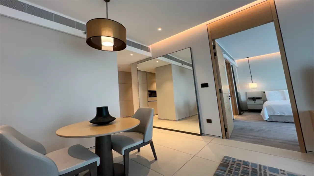 شقة مفروشة بغرفة نوم واحدة في الطابق العلوي للإيجار في برج بوابة جميرا 2، جي بي آر معرض 2