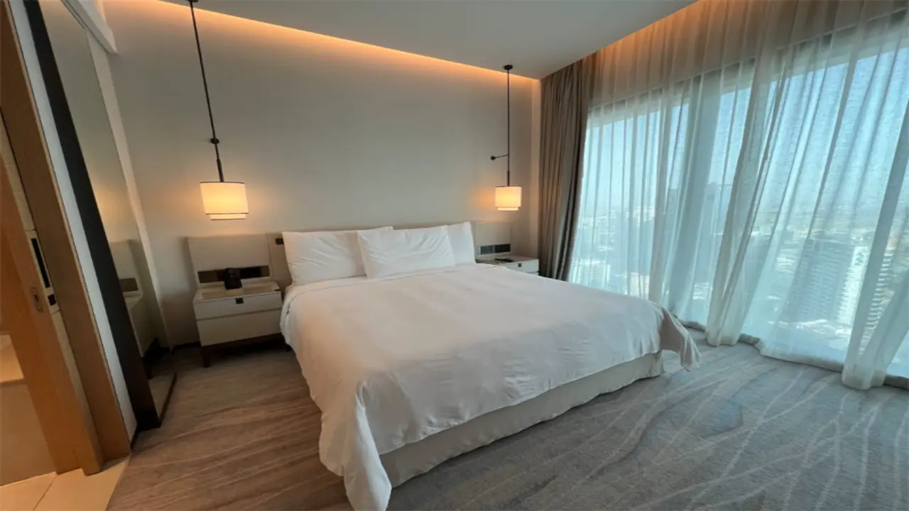 شقة مفروشة بغرفة نوم واحدة في الطابق العلوي للإيجار في برج بوابة جميرا 2، جي بي آر معرض 9