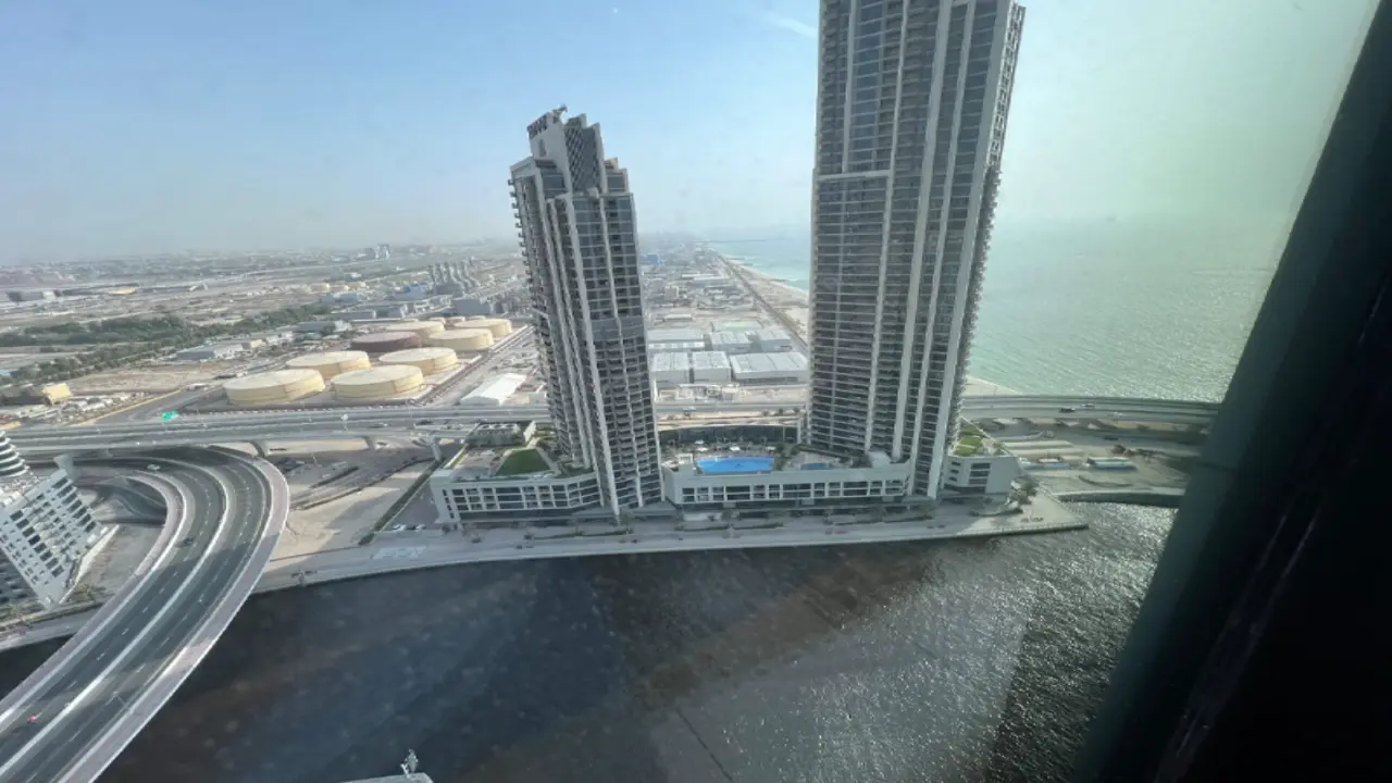 شقة مفروشة بغرفة نوم واحدة في الطابق العلوي للإيجار في برج بوابة جميرا 2، جي بي آر معرض 6