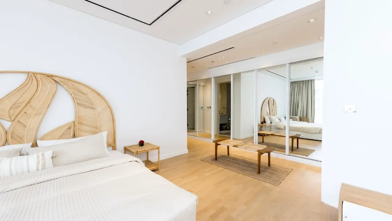 شقة فاخرة واسعة بغرفة نوم واحدة للإيجار في البراري، دبي معرض 9