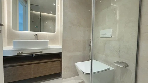 Burj Al Arab View 3-Bedroom Apartment for Rent in Al Jazi Building 1, Madinat Jumeirah Living gallery 10