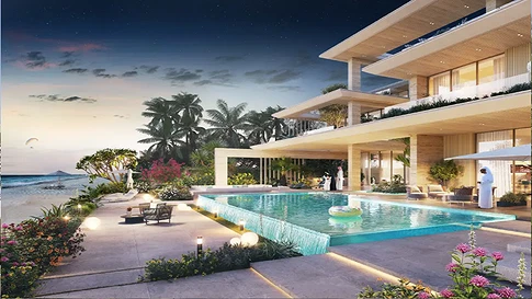 Luxury 6-Bedroom Beachfront Villa for Sale in Al Thuraya Island, Ajmal Makan City, Sharjah gallery 1