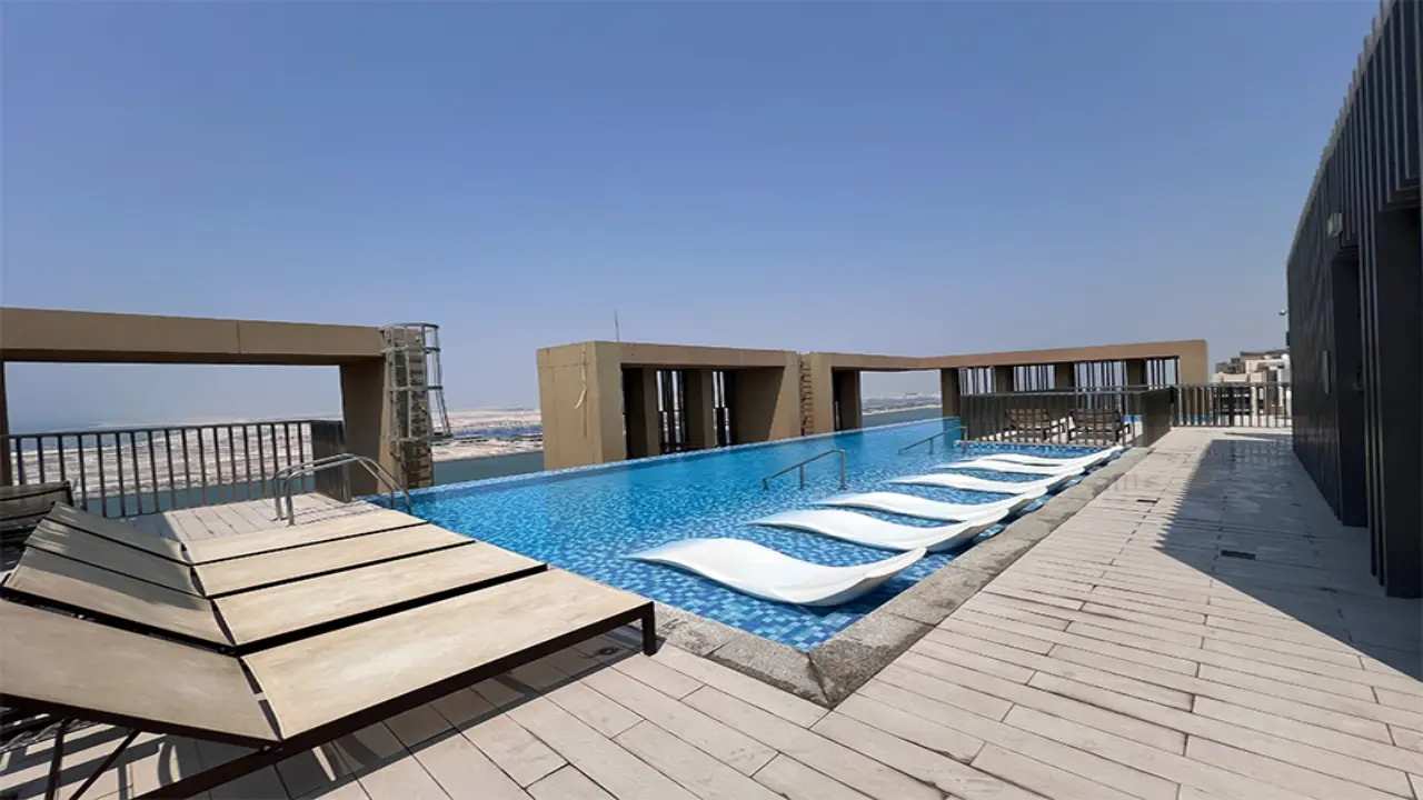 Просторная 3-комнатная квартира с видом на море в аренду в Al Yazia Plaza, проект Deira Enrichment галерея 11