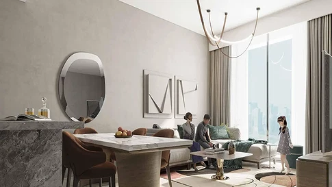 Luxury 2-Bedroom Apartment for Sale in Amalia Residences, Al Furjan gallery 3