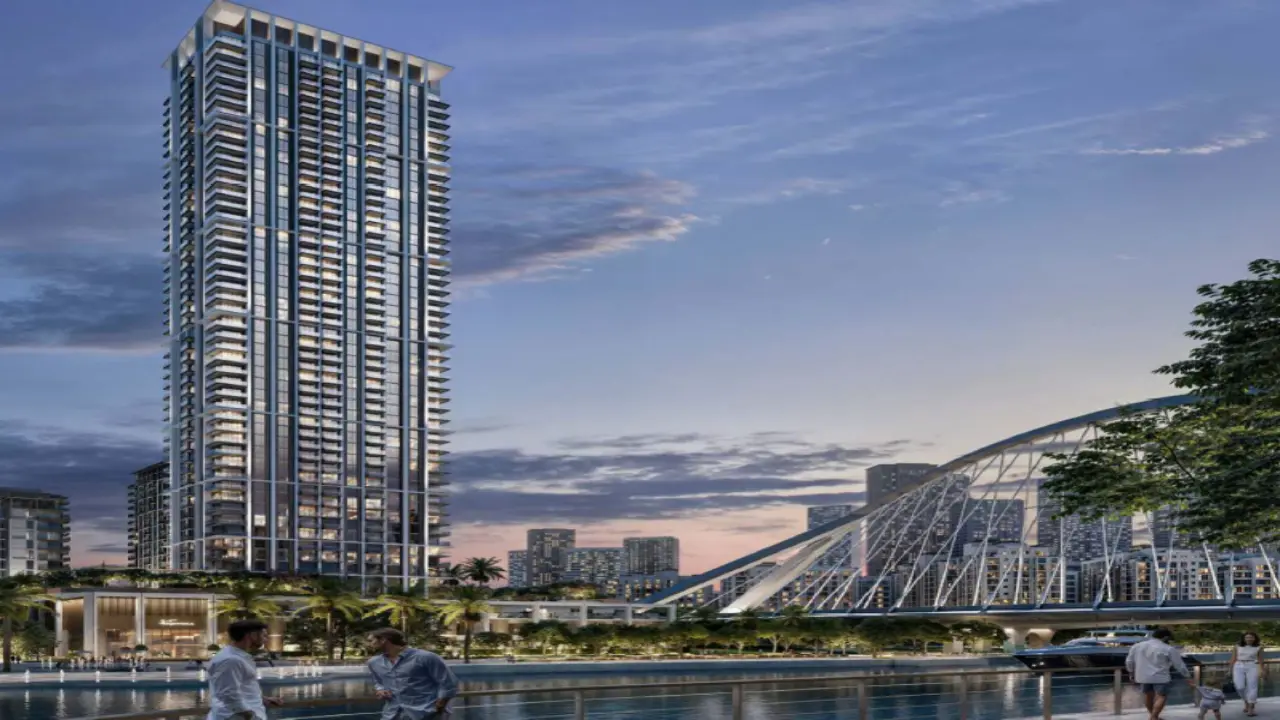 Роскошные апартаменты с 3 спальнями на берегу моря на продажу в ARLO в Dubai Creek Harbour галерея 1