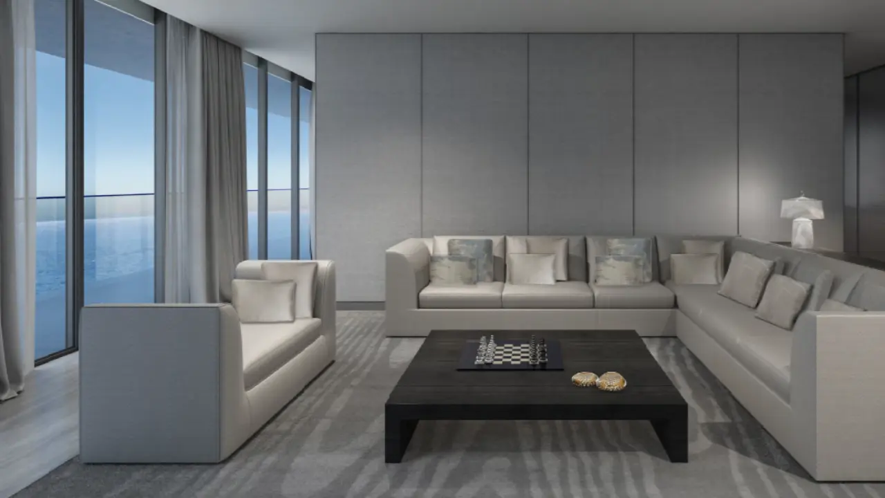 Апартаменты с 2 спальнями и видом на море на продажу в Armani Beach Residences, Palm Jumeirah галерея 3