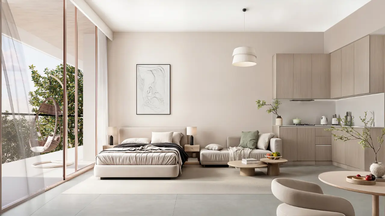 Luxury & Modern Studio Apartment for Sale in Ashley Hills, Arjan gallery 1