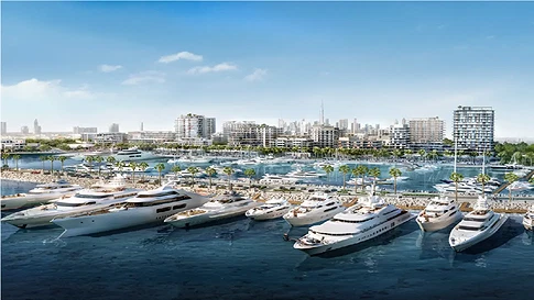 Продается высокодоходная 3-комнатная квартира на берегу моря в Ауреа, Мина Рашид. галерея 8