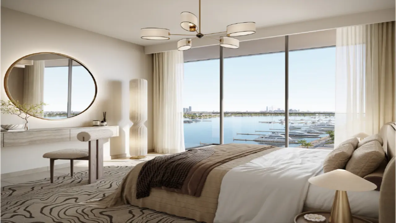 Совершенно новая квартира с 1 спальней на берегу моря на продажу в Ауреа, Мина Рашид галерея 3