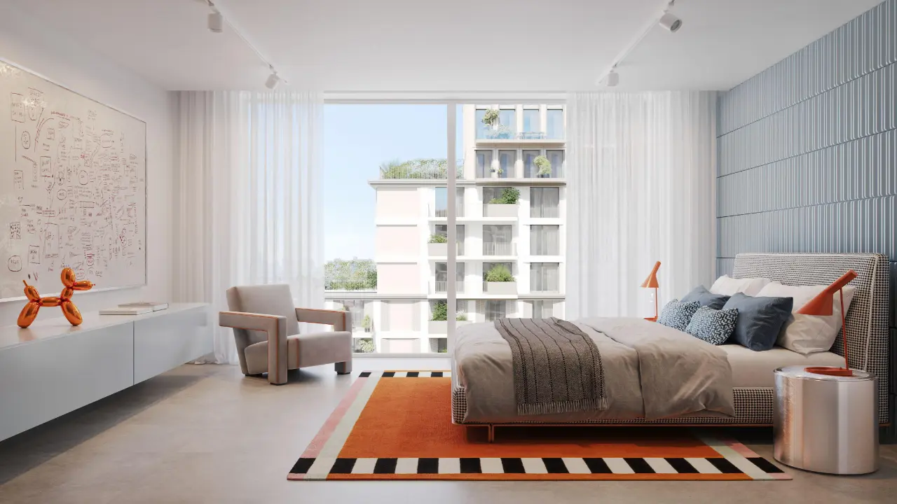 شقة حديثة واسعة من 3 غرف نوم للبيع في أفينيو 888، دبي الجنوب معرض 5