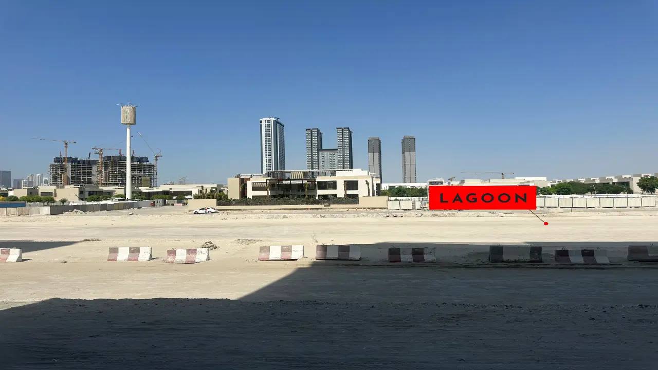 إطلالة برج خليفة ومتجر ضخم للبيع في عزيزي ريفييرا 3، ميدان معرض 1