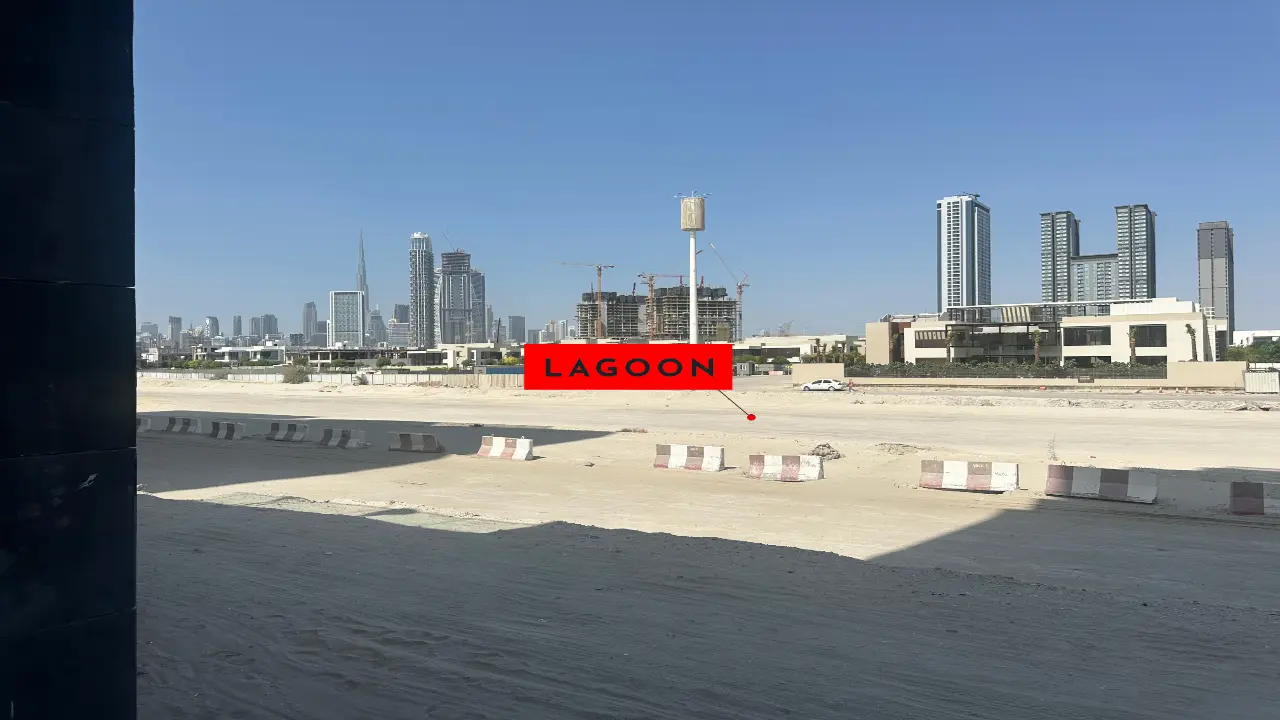 إطلالة برج خليفة ومتجر ضخم للبيع في عزيزي ريفييرا 3، ميدان معرض 9