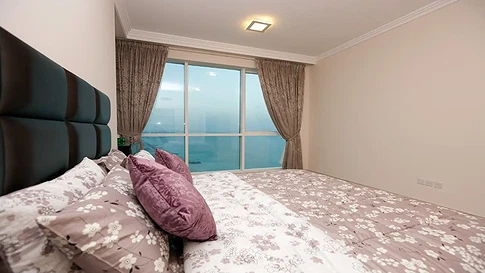 Просторные апартаменты с 2 спальнями и видом на море в аренду в Al Bateen Towers, The Walk, JBR галерея 2