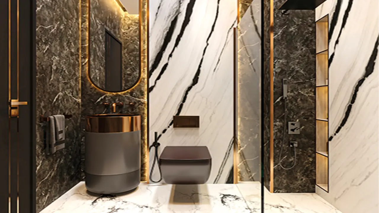 شقة مفروشة بغرفة نوم واحدة مطلة على برج خليفة للبيع في بايز 101، الخليج التجاري معرض 1