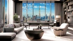 Burj Khalifa View 1-Bedroom Furnished Apartment for Sale in Bayz 101, Business Bay gallery thumbnail 4