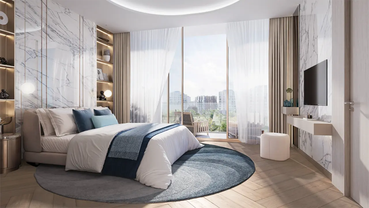 Полностью меблированная квартира с 1 спальней на продажу в комплексе Beach Walk Grand, Дубайские острова галерея 2