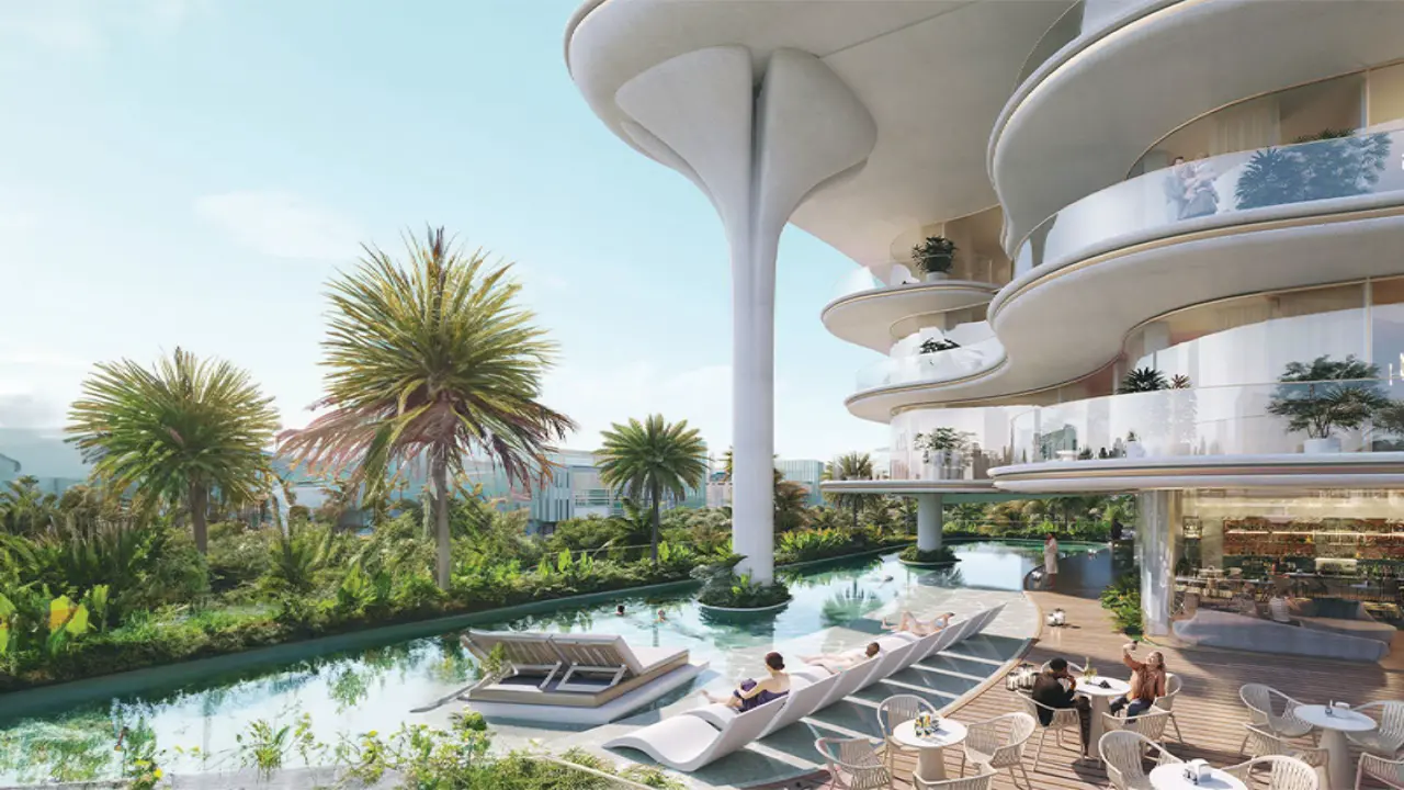 Полностью меблированная квартира с 1 спальней на продажу в комплексе Beach Walk Grand, Дубайские острова галерея 10