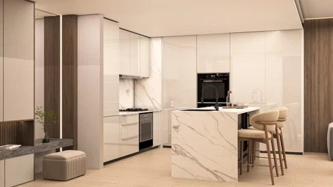 Modern 1-Bedroom High Floor Apartment for Sale in Binghatti Apex, JVC District 10 gallery 16