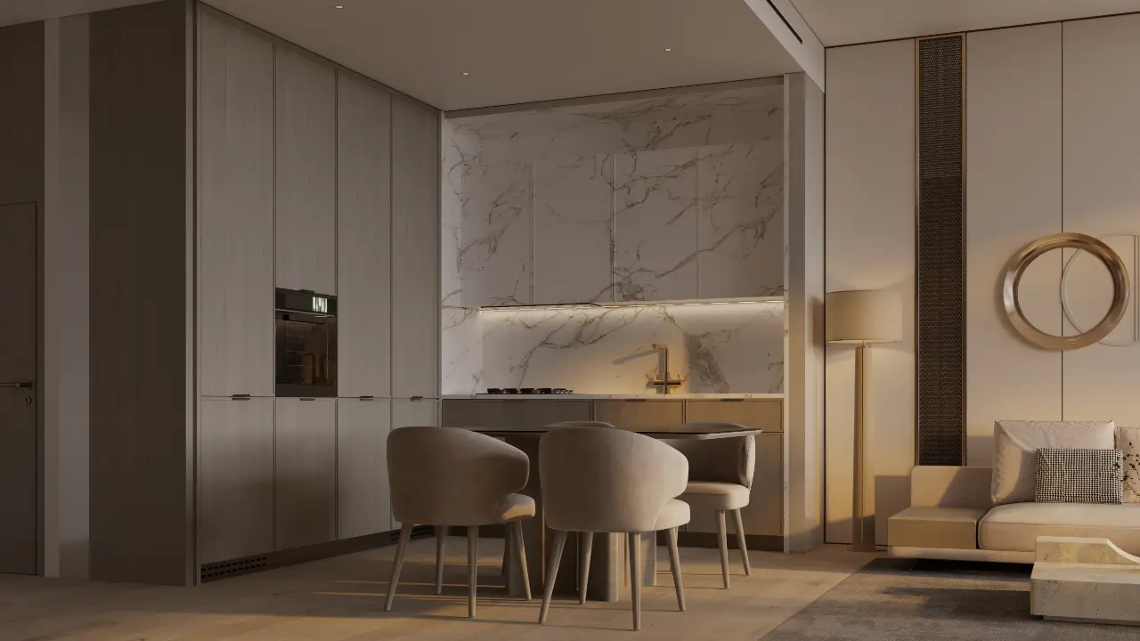 Совершенно новая квартира с 1 спальней и высокой рентабельностью инвестиций на продажу в Binghatti Ghost, Al Jaddaf галерея 7