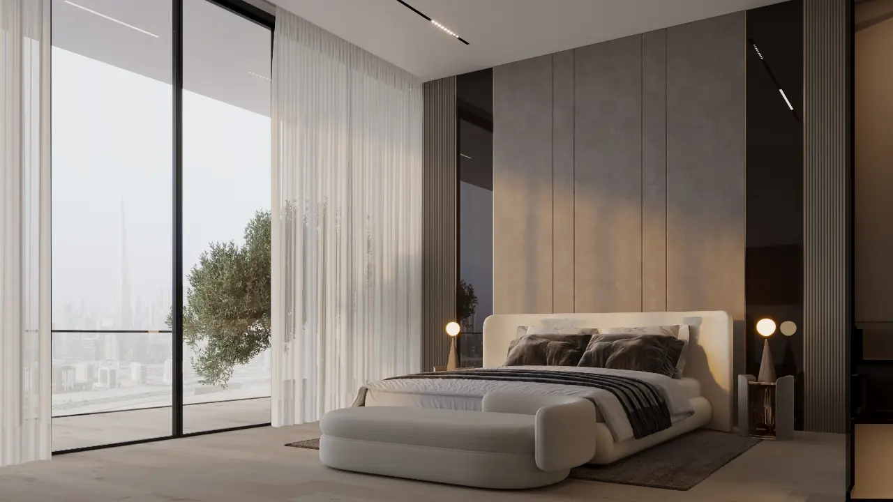 شقة واسعة بغرفة نوم واحدة مع عائد استثماري مرتفع للبيع في بن غاطي جوست، الجداف معرض 5