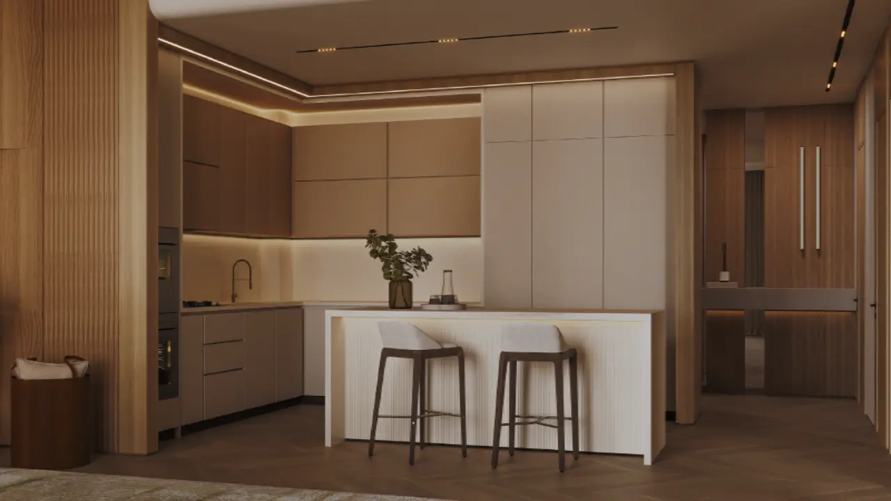 Luxury 1-Bedroom Smart Home Apartment for Sale in Binghatti Grove, JVC District 17 gallery 3