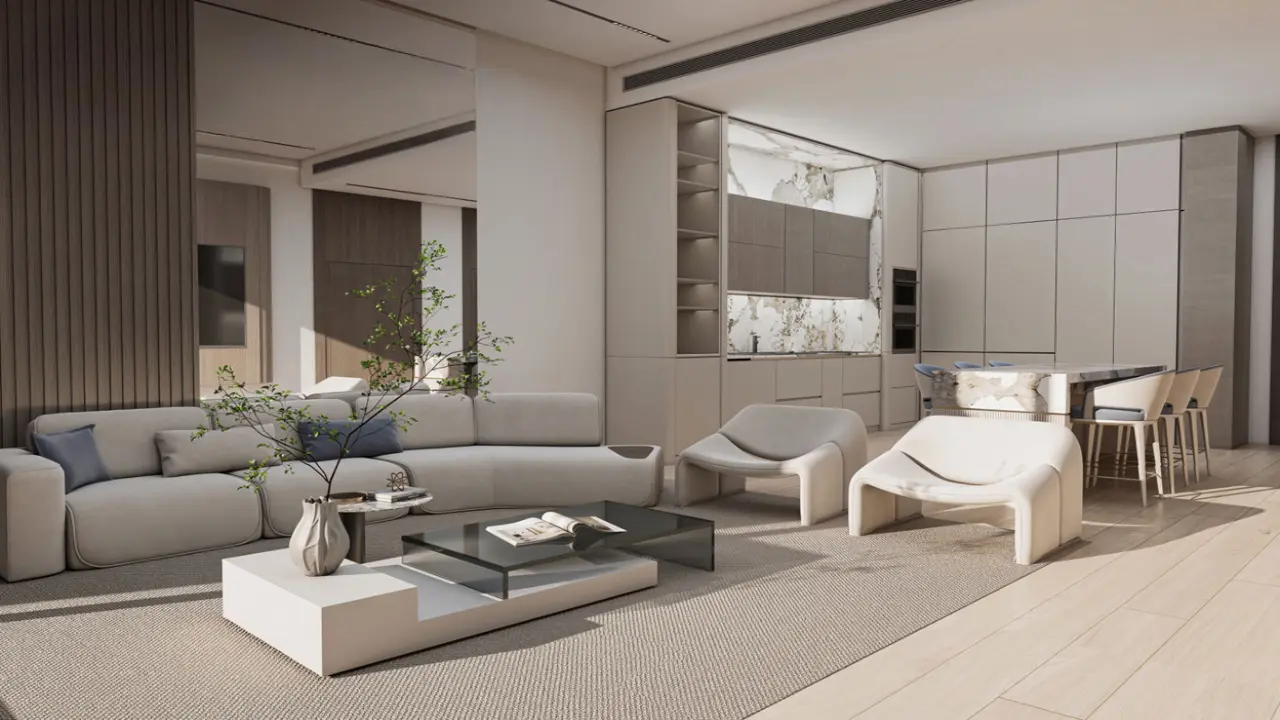 شقة حديثة بغرفة نوم واحدة بعائد استثمار مرتفع للبيع في بينغاتي فينيكس، منطقة قرية جميرا الدائرية 13 معرض 5