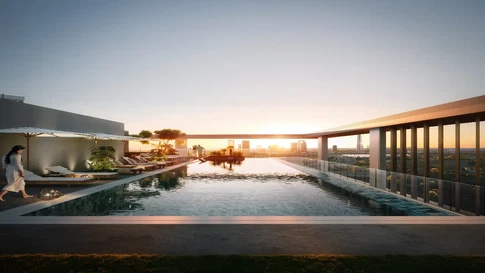 Modern 2-Bedroom Apartment for Sale in Binghatti Pinnacle, Al Jaddaf gallery 2