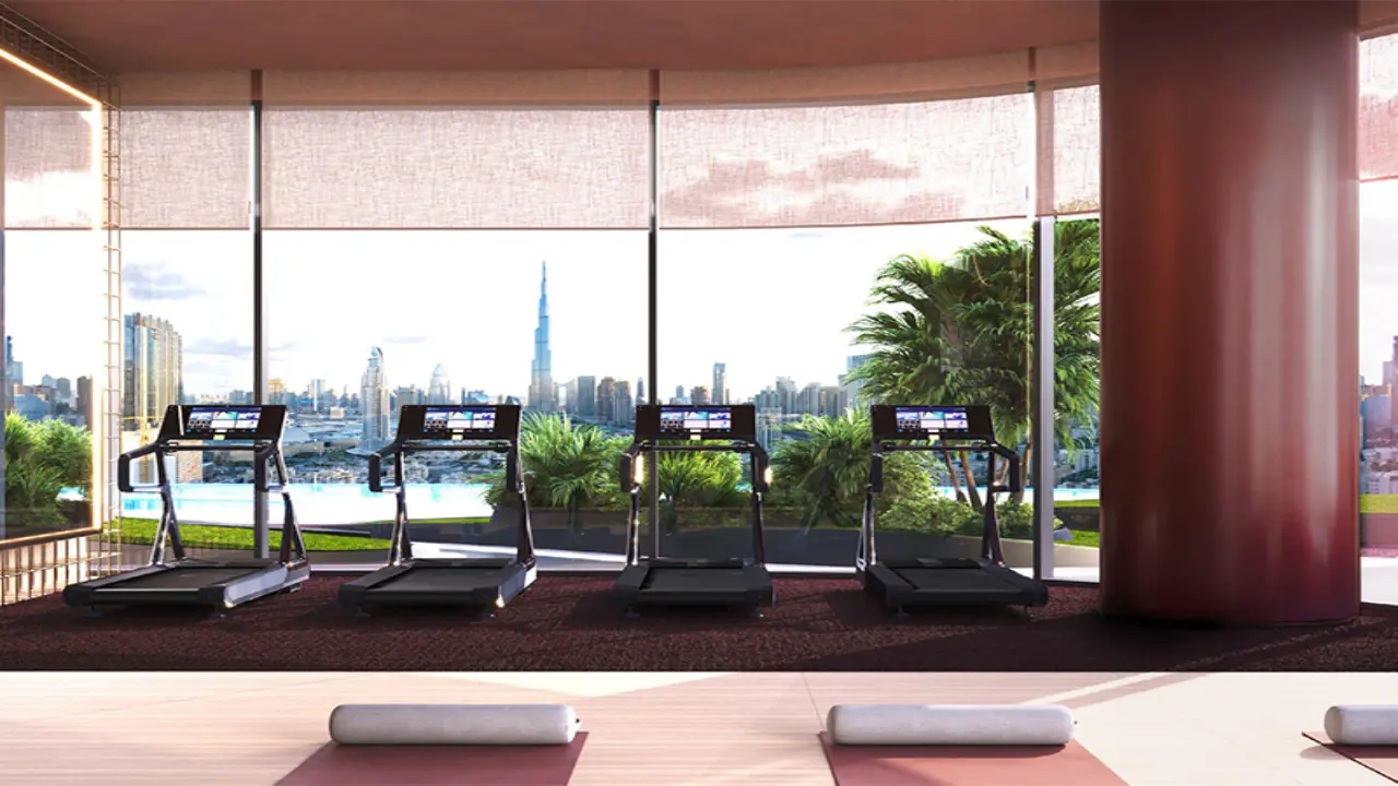 شقة مفروشة بغرفتي نوم مطلة على برج خليفة للبيع في بن غاطي سكاي بليد، وسط مدينة دبي معرض 4