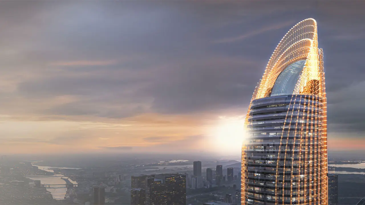 شقة مفروشة بغرفتي نوم مطلة على برج خليفة للبيع في بن غاطي سكاي بليد، وسط مدينة دبي معرض 3