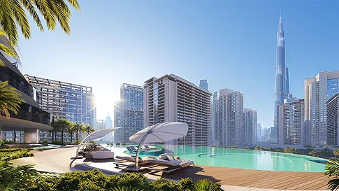 Burj Khalifa View 2-Bedroom Furnished Apartment for Sale in Binghatti Skyblade, Downtown Dubai gallery 2